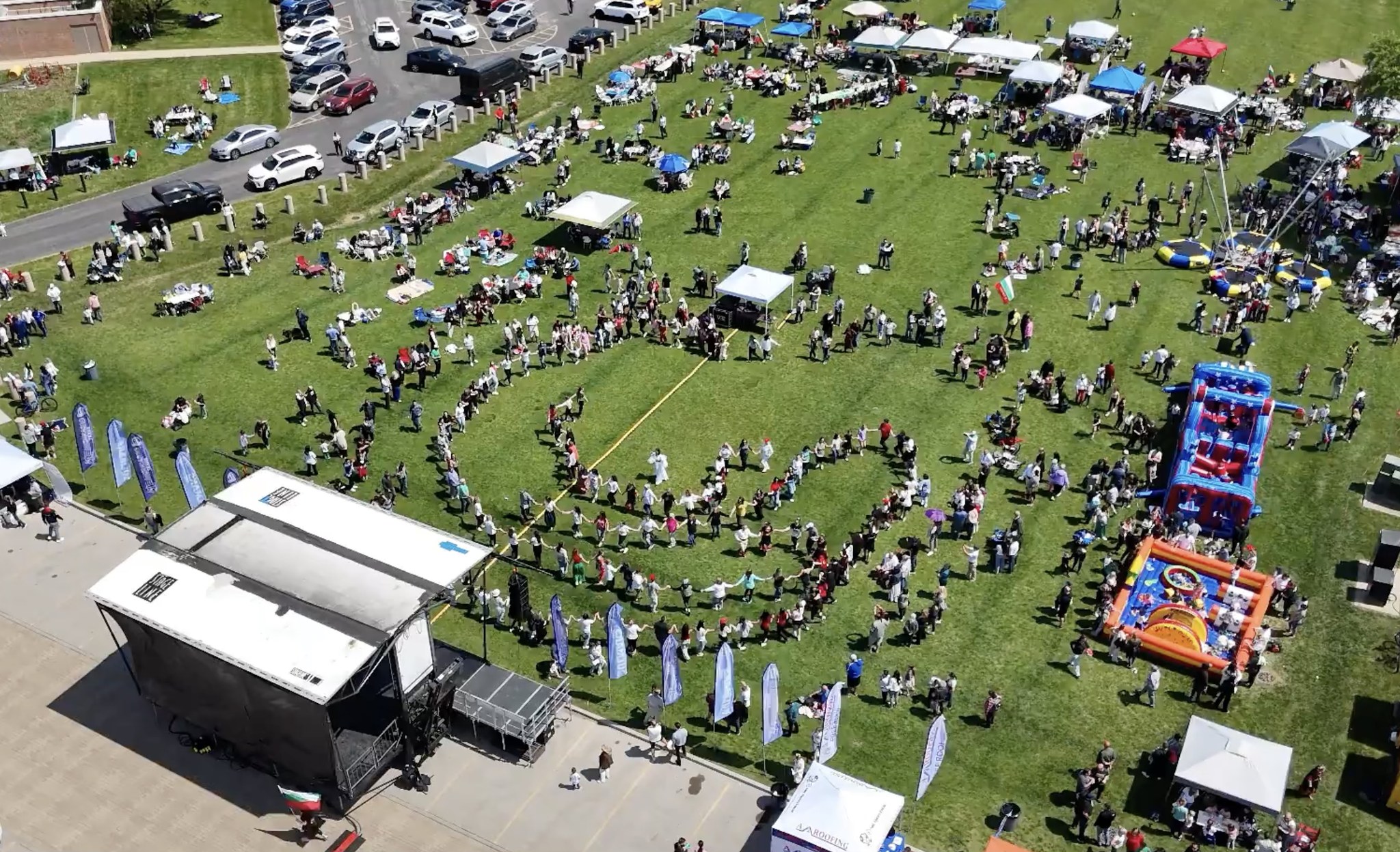 Fourth Bulgarian Parade in Chicago in Celebration of May 24th